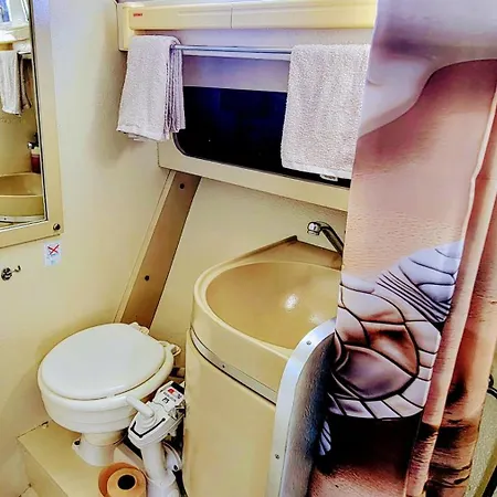 보트호텔 Le Mac Boat Bateau De Standing Confort 생트마리라메르